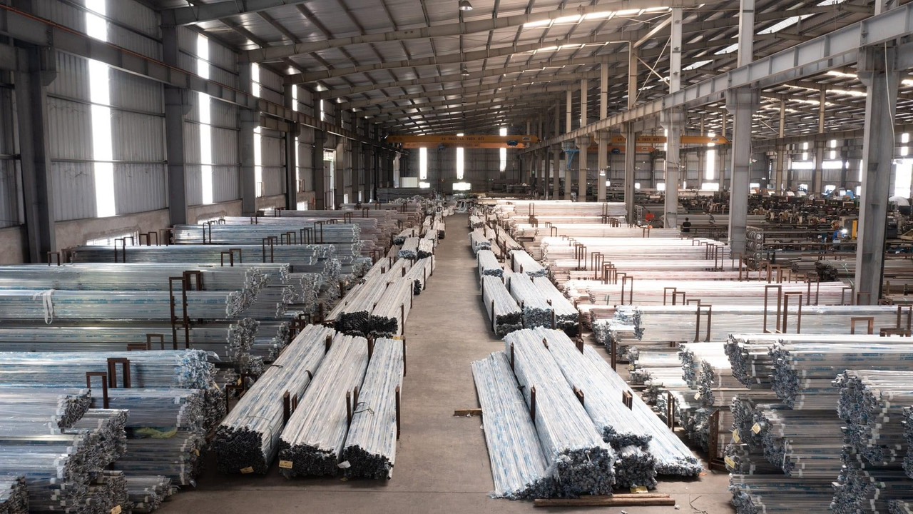 Kho hàng inox
